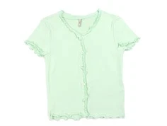 Kids ONLY mist green button top
